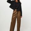 Women Essentiel Antwerp Blazers And Jackets | Emergencia, Woven Cropped Blazer Black