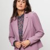 Women Studio Anneloes Blazers And Jackets | Isabel, Bonded Travel Jersey Blazer Lilac