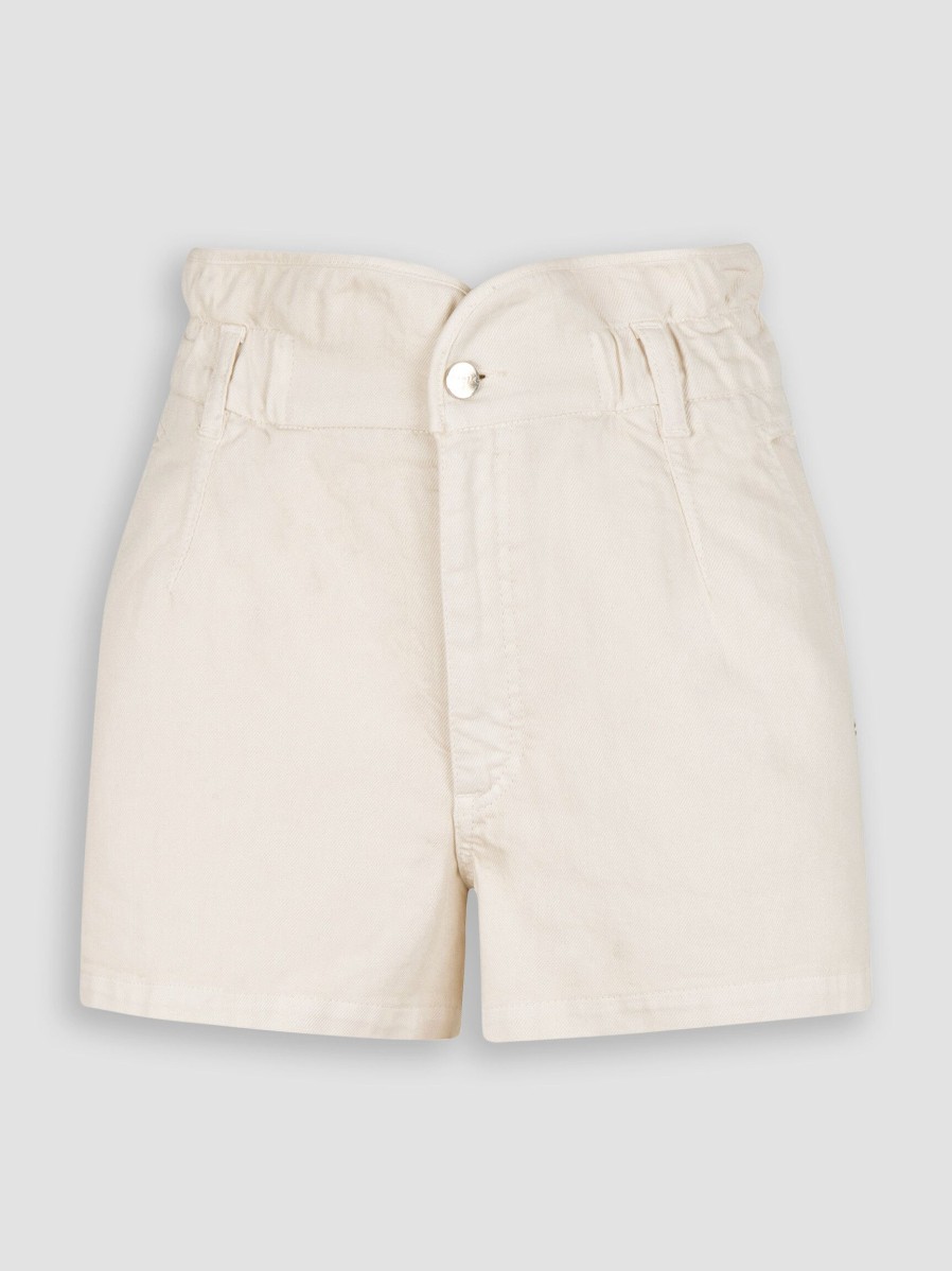 Women Dante 6 Jeans | Chester, High Waist Shorts Cream