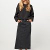 Women American Vintage Skirts | Yopday, Denim Skirt Anthracite