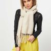 Women Samsoe Samsoe Scarves | Tina, Alpaca Mix Scarf Off White