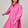 Women Co'Couture Dresses And Tunics | Petra, Viscose Mix Dress Pink