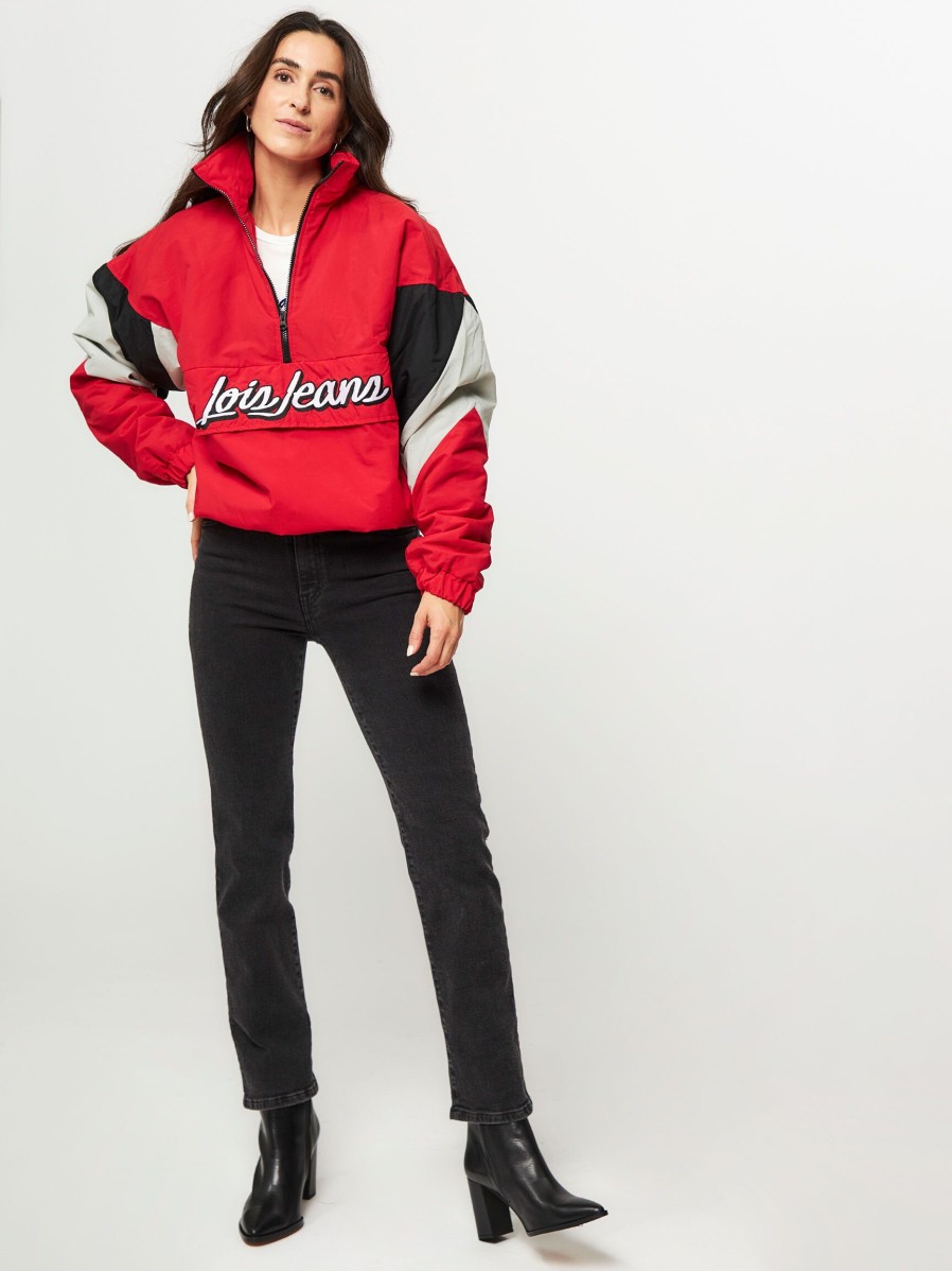 Women Lois Outerwear | Macy, Padded Ski-Jacket Red