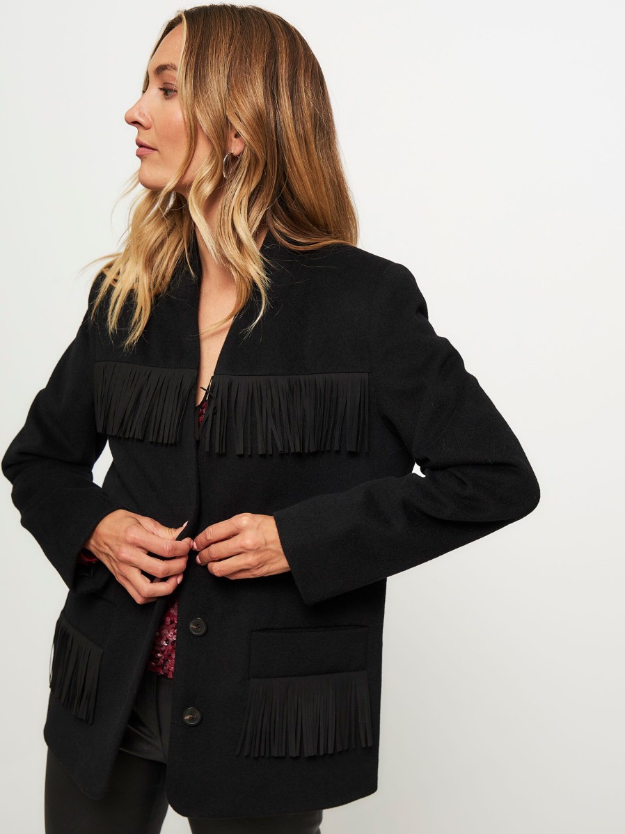 Women Notes du Nord Blazers And Jackets | Gigi, Wool Mix Jacket Black