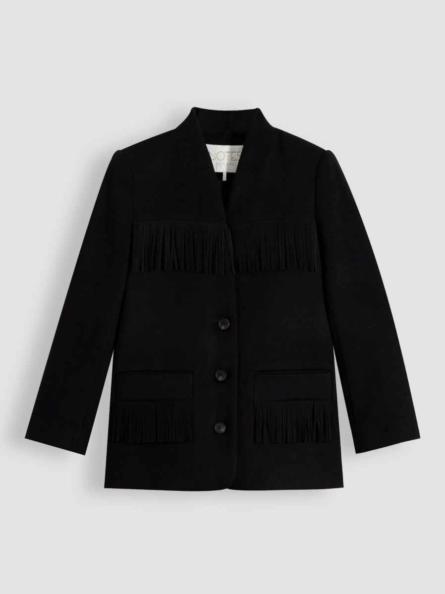 Women Notes du Nord Blazers And Jackets | Gigi, Wool Mix Jacket Black