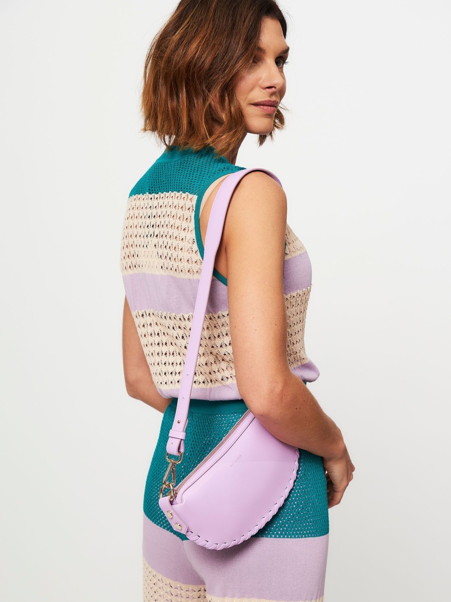 Women Iris Maree Bags | Raccoon Mini, Hand Made Shoulderbag Lilac