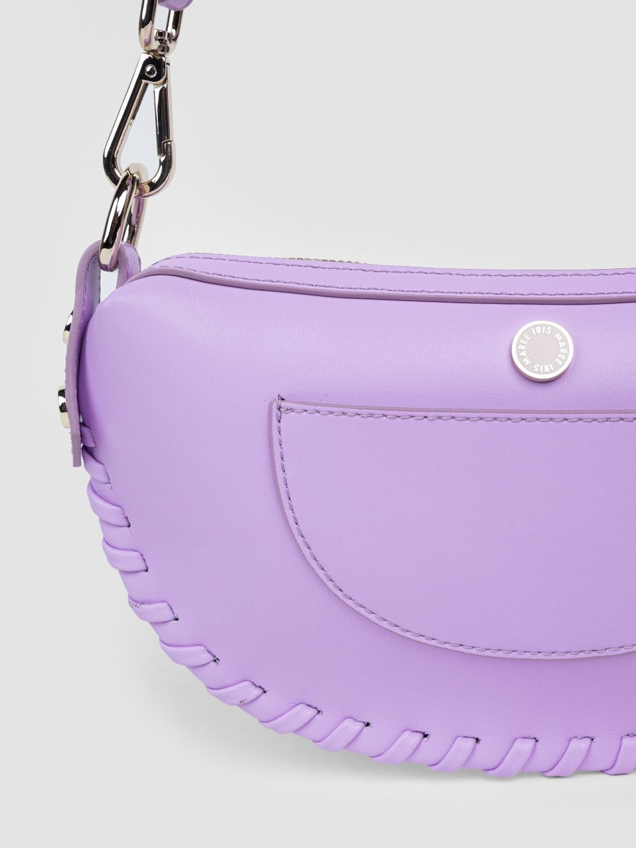 Women Iris Maree Bags | Raccoon Mini, Hand Made Shoulderbag Lilac