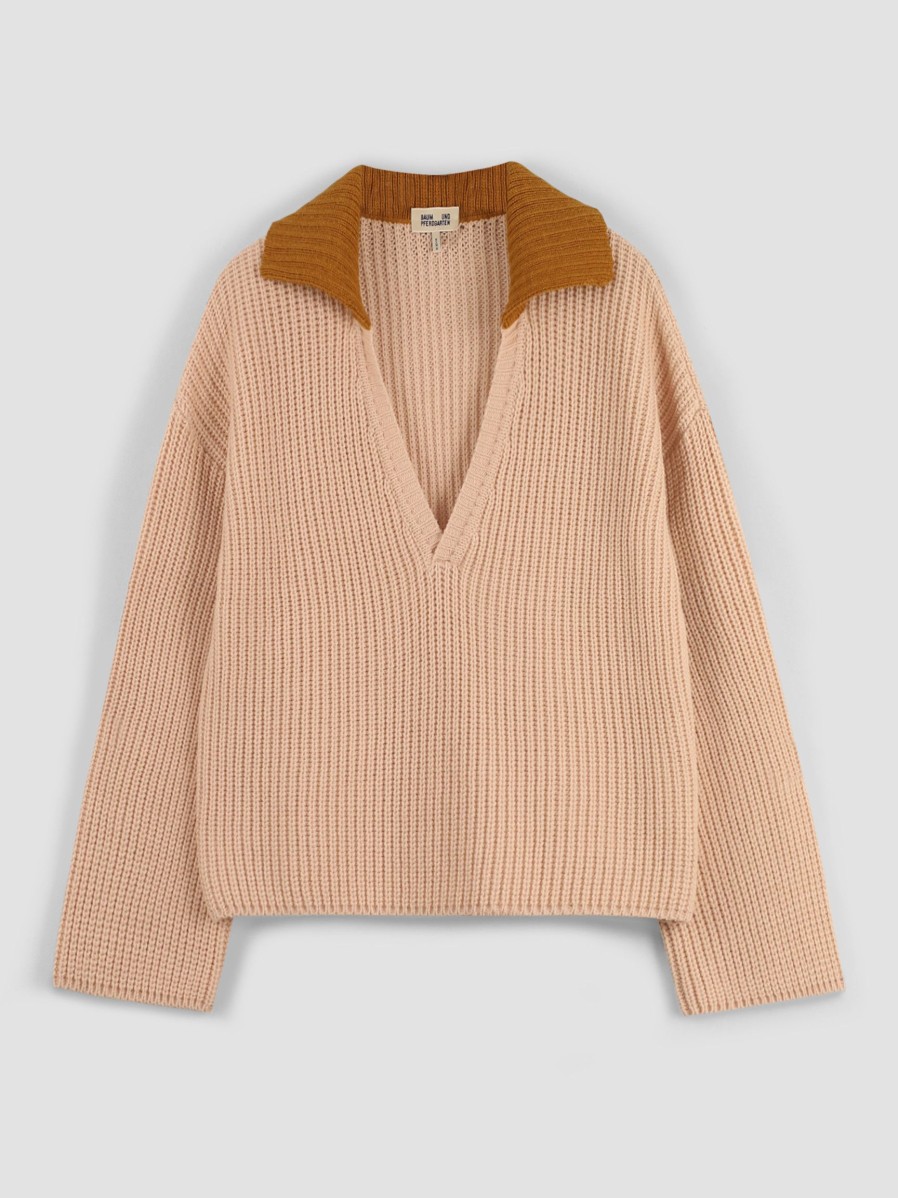 Women Baum und Pferdgarten Sweaters And Cardigans | Cochetta, Wool Mix Jumper Dusty Pink