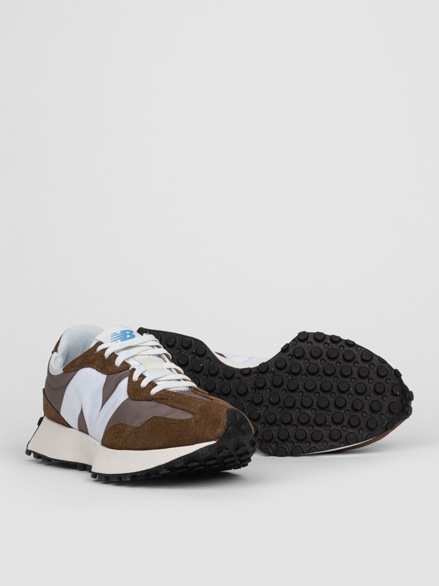 Women New Balance Sneakers | U327, Suede Sneakers Brown