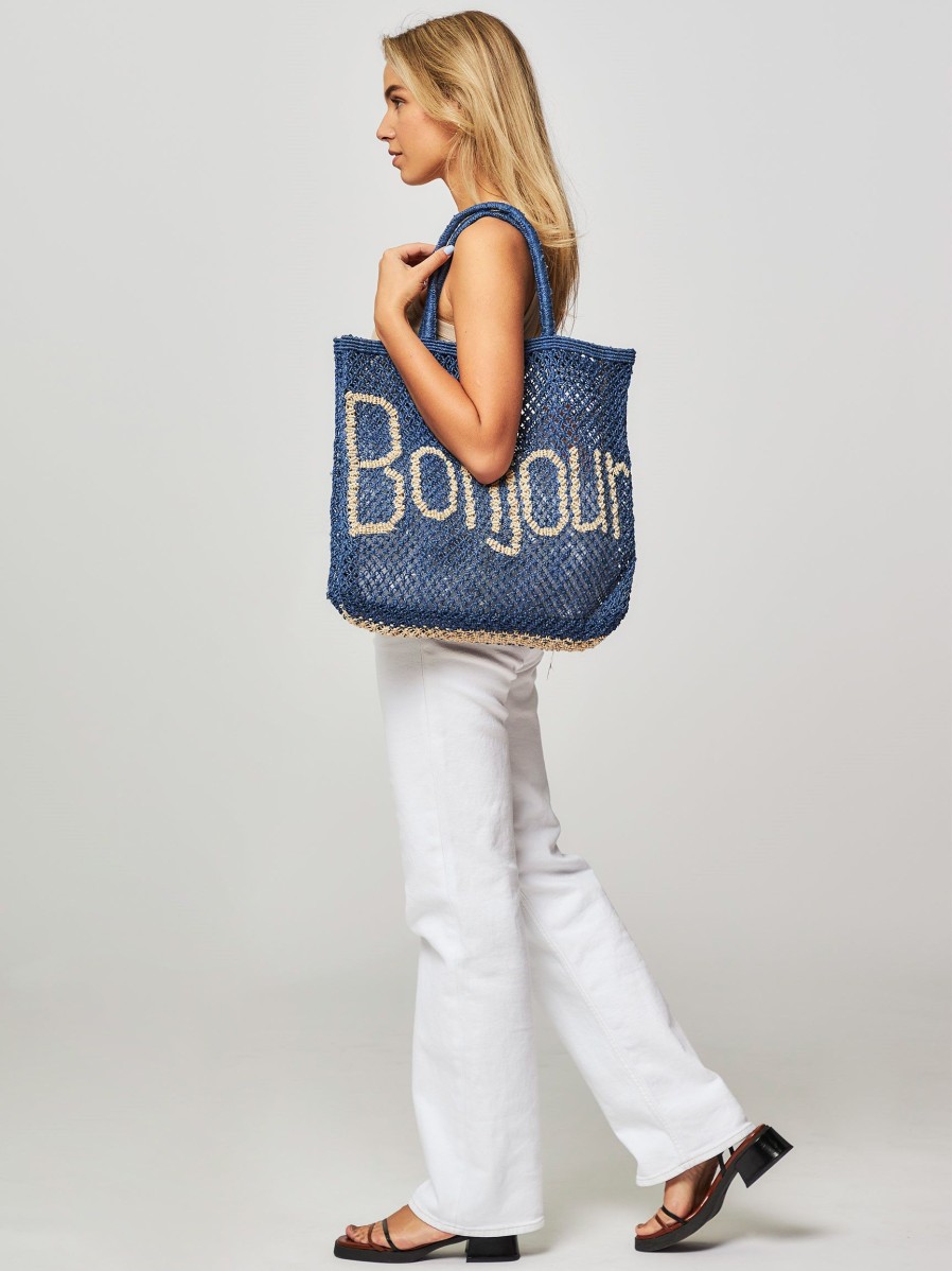 Women The Jacksons Bags | Bonjour, Handmade Jute Shopper Blue