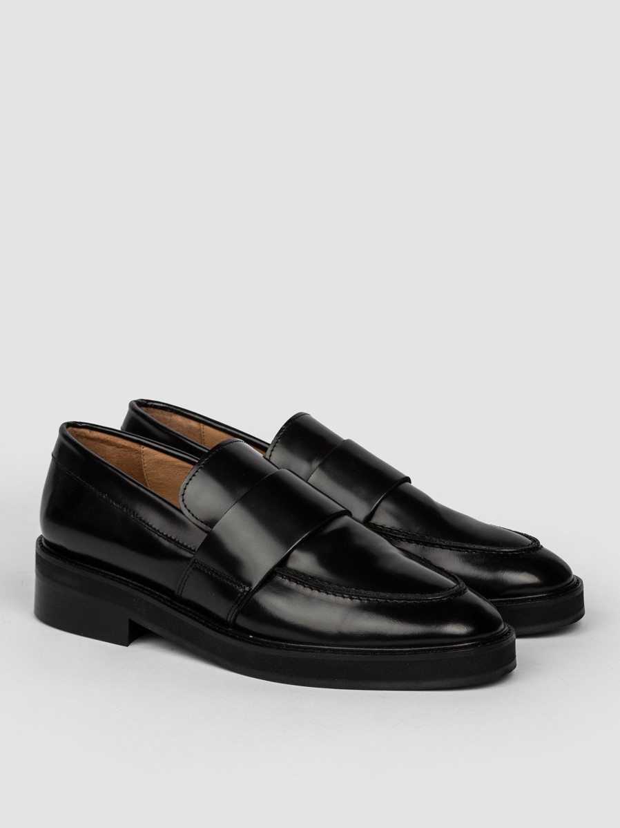 Women Ivylee Copenhagen Ballet Flats And Loafers | California, Leather Loafers Black