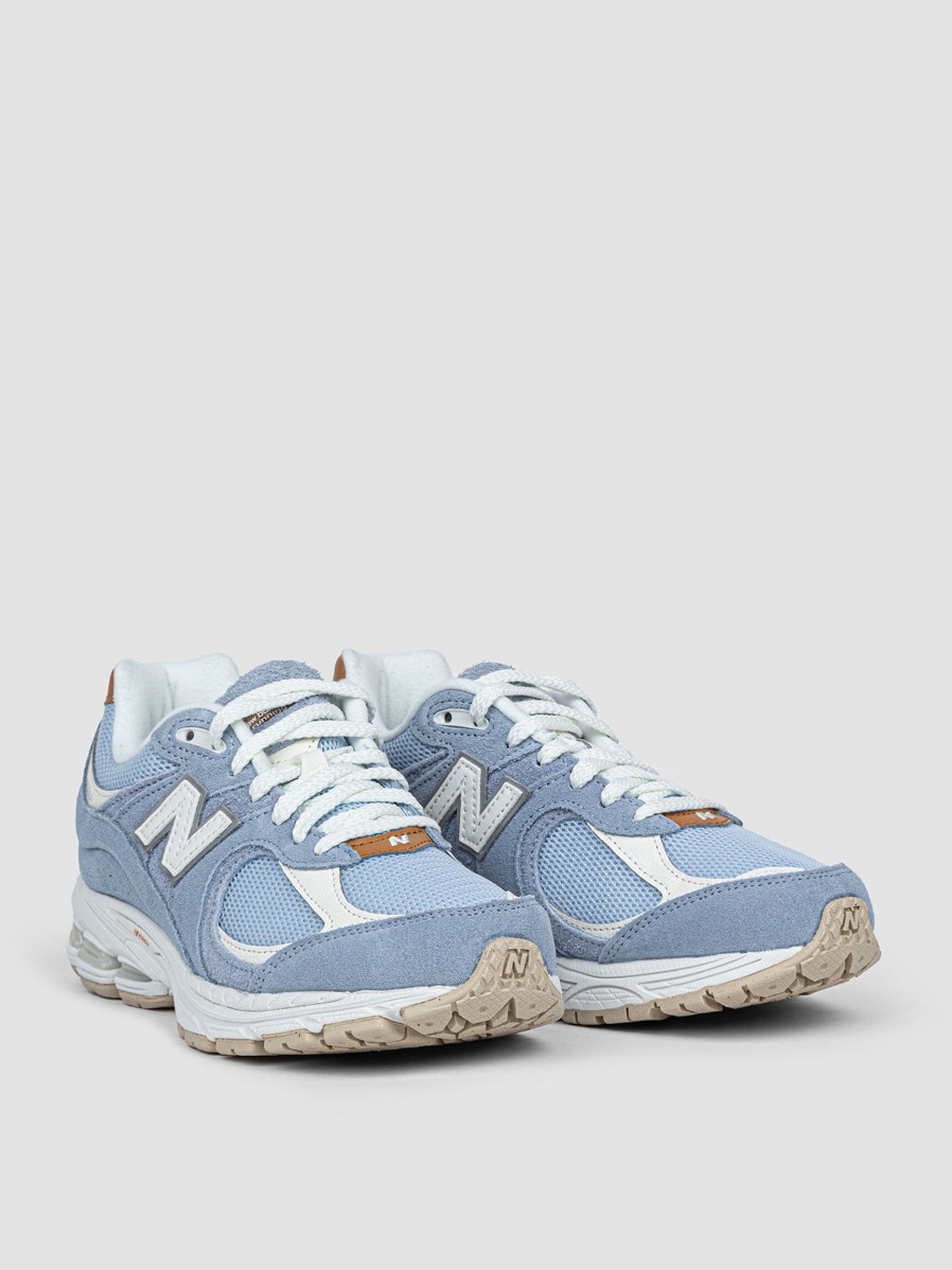 Women New Balance Sneakers | M2002R, Suede Sneakers With Mesh Blue