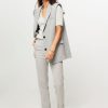 Women Yaya Blazers And Jackets | Viscose Mix Melange Gilet Grey