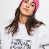 Women Rotate Birger Christensen Hats And Beanies | Abbie, Knitted Logo Beanie Pink