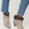 Women Anonymous Copenhagen Boots | Eden, Suede Ankle Boots Grey