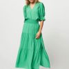 Women Dante 6 Skirts | Solaire, Viscose Mix Maxi Skirt Green