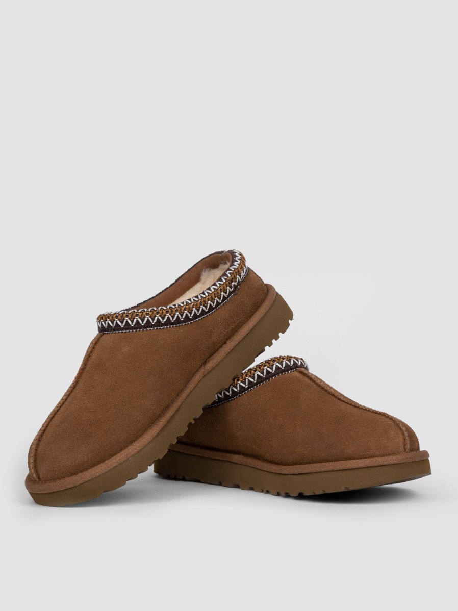 Women Ugg Ballet Flats And Loafers | Tasman, Suede Loafers Cognac