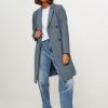 Women Modstrom Outerwear | Odelia, Wool Mix Coat Bluegrey