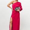 Women Dante 6 Dresses And Tunics | Penrith, Woven One-Shoulder Maxi Dress Pink