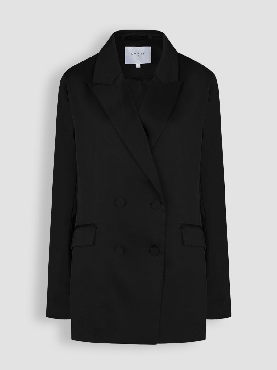 Women Dante 6 Blazers And Jackets | Sevigny, Woven Blazer Black