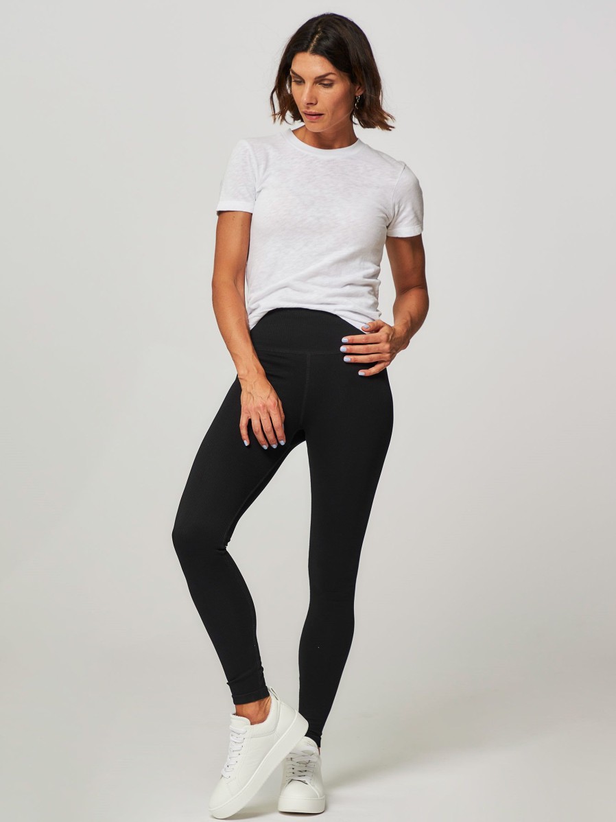 Women Wolford Pants And Jumpsuits | Perfect Fit, Jersey Legging Black