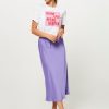 Women Baum und Pferdgarten Skirts | Sinai, Woven Skirt With Structure Purple