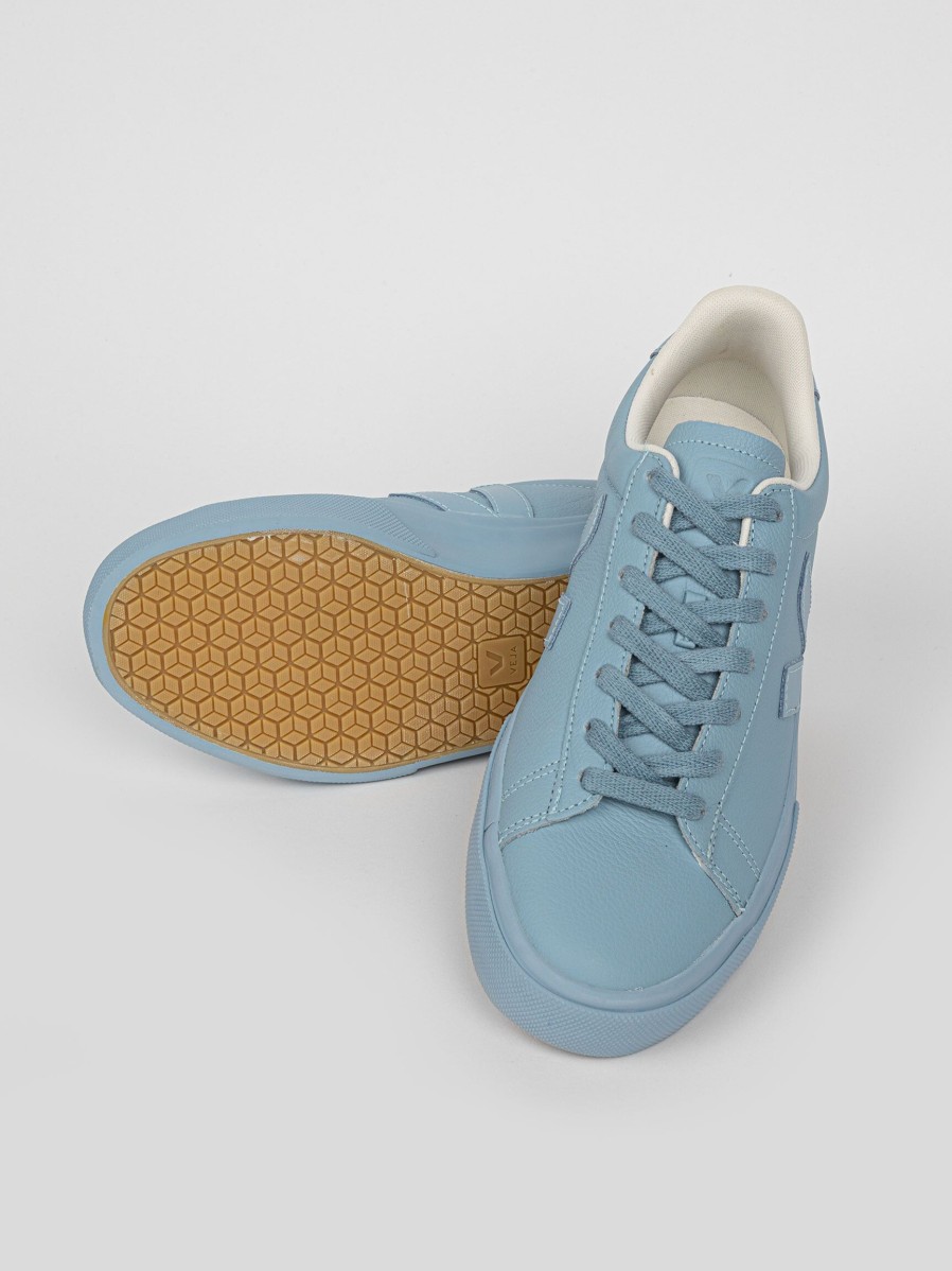 Women Veja Sneakers | Campo, Ecological Leather Sneakers Blue