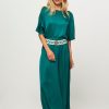 Women Studio Anneloes Skirts | Daphne, Viscose/Rayon Mix A-Line Skirt Green