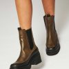 Women Ivylee Copenhagen Boots | Iris, Leather Low Boots Army