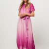 Women Drykorn Dresses And Tunics | Fiama, Viscose Maxi Dress With Print Purple