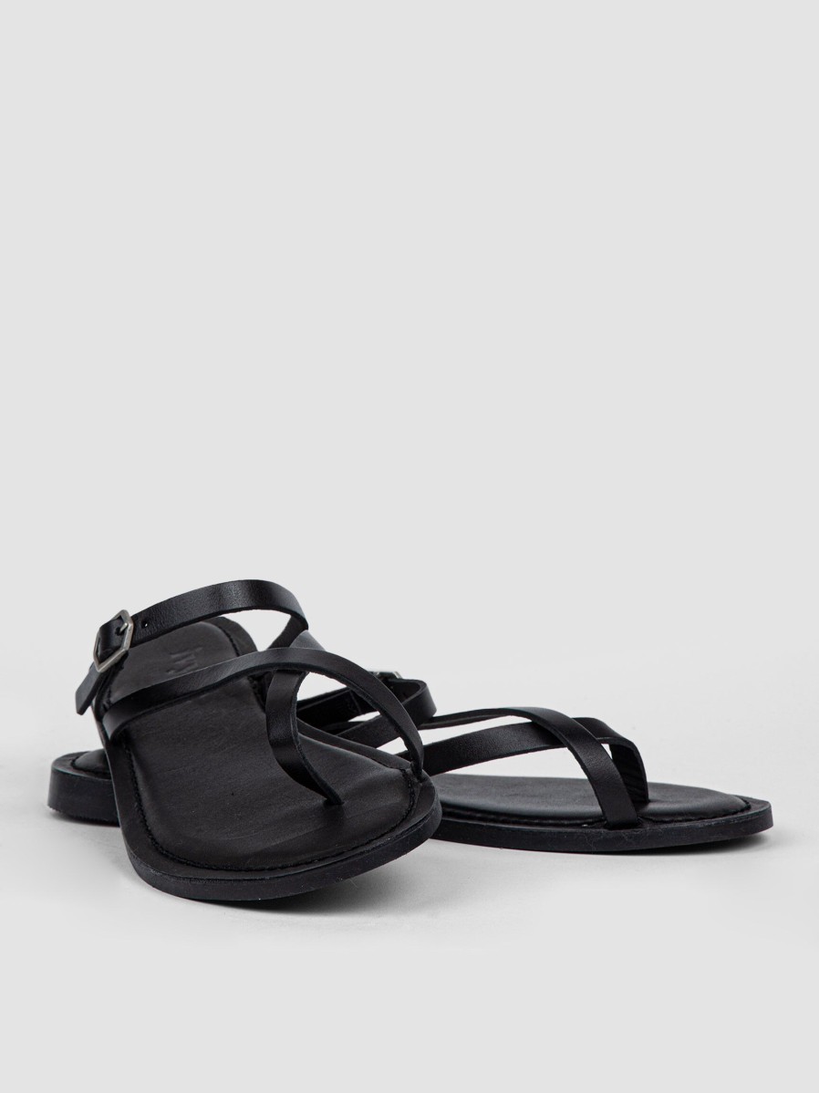 Women Ivylee Copenhagen Sandals | Daria, Leather Sandals Black