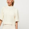 Women Bellerose Sweaters And Cardigans | Abohy, Alpaca Mix Jumper Ecru