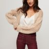 Women Second Female Sweaters And Cardigans | Tabita, Mohair Mix Bolero Sand