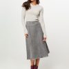 Women Mads Norgaard Skirts | Stelly, Denim A-Line Skirt Grey