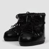 Women Moon Boot Boots | Low Padded Nylon Snowboots Black