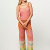 Women Mes Demoiselles Pants And Jumpsuits | Hina, Wool Mix Trousers With Pattern Orange