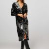 Women Mads Norgaard Dresses And Tunics | Phalia, Woven Dress With Sequins Black