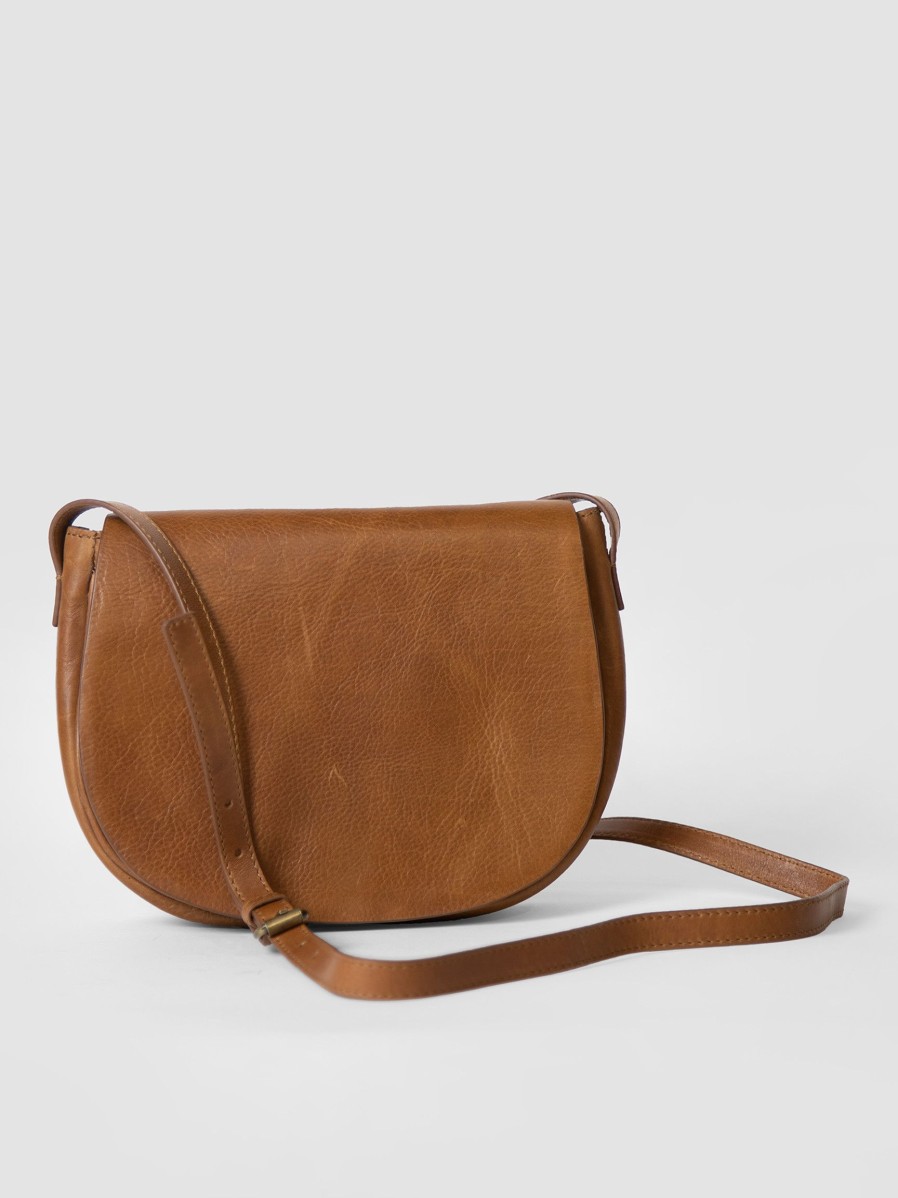 Women By Bar Bags | Paris, Leather Crossbody Bag Cognac