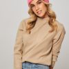 Women Colorful Standard Hats And Beanies | Merino Wool Hat Pink