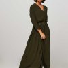 Women Louizon Dresses And Tunics | Popular, Eco Vero Viscose Dress Khaki