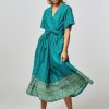 Women Lollys Laundry Dresses And Tunics | Sumia, Cotton Dress With Print Bluegreen