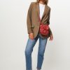 Women Summum Blazers And Jackets | Viscose Mix Stretch Blazer Browngrey