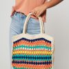 Women Bellerose Bags | Marto, Cotton Crochet Shopper Ecru