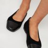 Women Vagabond Shoemakers Ballet Flats And Loafers | Jolin, Suede Ballerinas Black