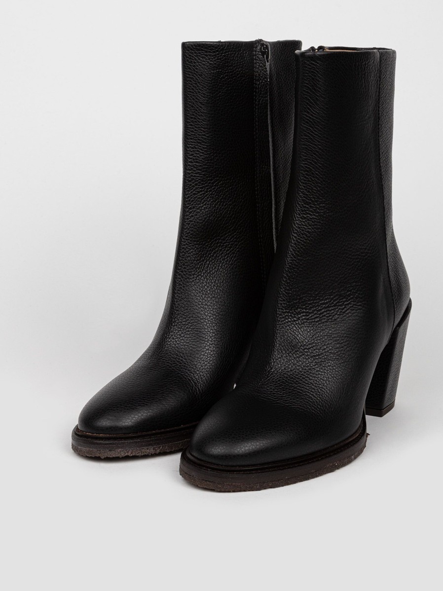 Women Dante 6 Boots | Ava, Leather Low Boots Black