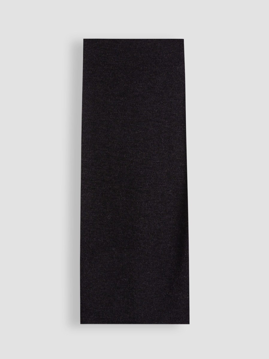 Women Graumann Skirts | Eva, Merino Wool Melange Skirt Anthracite