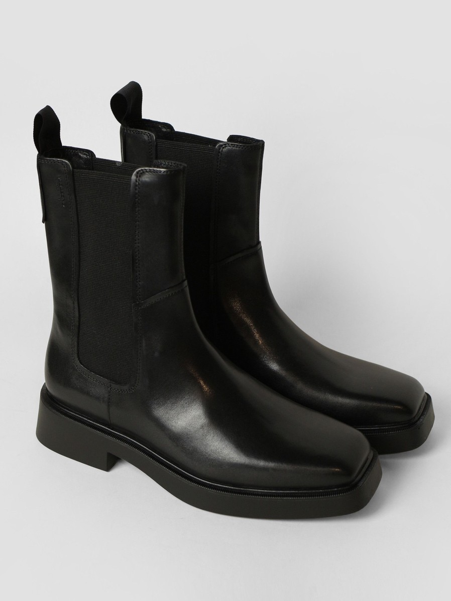 Women Vagabond Shoemakers Boots | Jillian, Leather Chelsea Boots Black