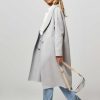 Women American Vintage Outerwear | Dadoulove, Wool Mix Melange Coat Light Grey