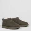 Women Ugg Boots | Classic Ultra Mini Ankle Boots Dark Green