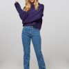 Women Lois Jeans | River, High Waist Straight Fit Jeans Blue